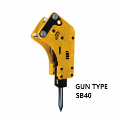 Anwendbares Geschütztyp GROCK EXCAVATOR HYDRAULIC BREAKER ALLOY STEEL SB 40 0,8-2,5 Tonnen für den Bagger DOOSAN, SANY