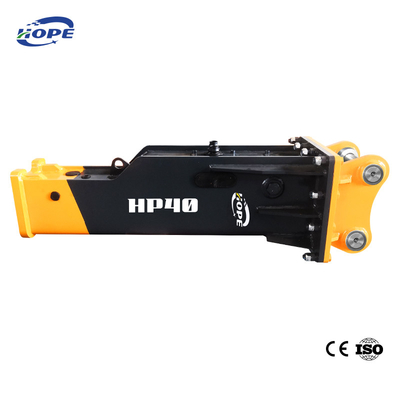 Aushubmaschinen HP40 Schalldämpfer oder Box-Typ Hydraulischer Brecher und Felshammer