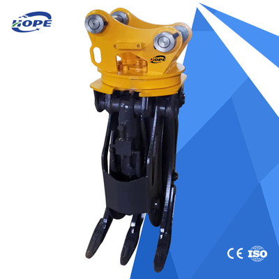 ODM Hydraulische Holzblock-Grab-Exkavator-Befestigung 12 Tonnen-18 Tonnen